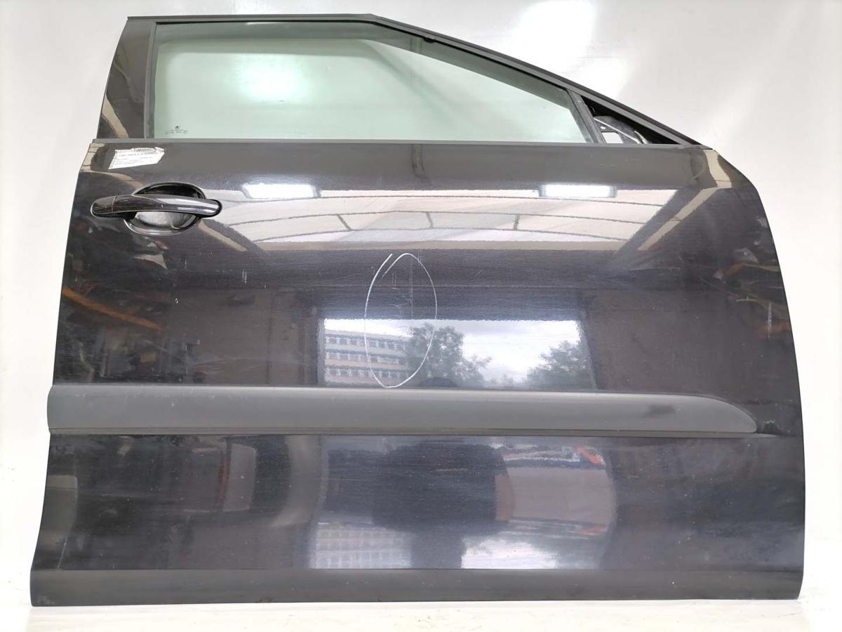 Skoda Fabia 2 5J original Tür vorn rechts 9910 schwarz Bj.2008